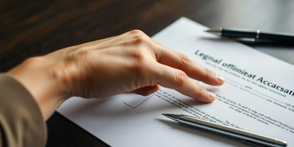 Lawyer reviewing medical records and evidence for a surgical error medical malpractice claim.