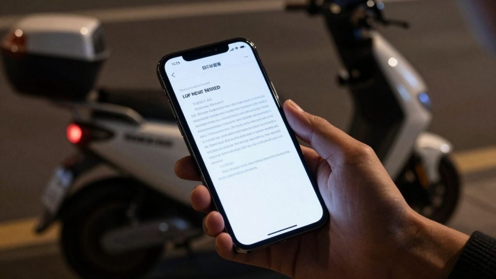 Person consulting a lawyer after an electric scooter accident.